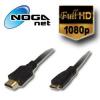 Cable HDMI a Mini-HDMI 1.8 Mtrs Noganet HDMI-A-MINI